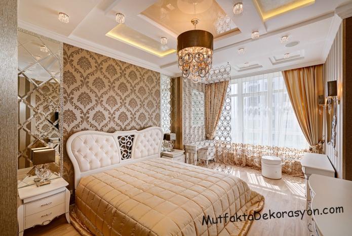 Yatak Odası Asma Tavan Modelleri ve Yatak Odası Tavan Dekorasyonu